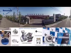 Fuel diesel Hitachi Turbocompresor 114400-2720 para refrigeración de aire EX200-1