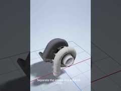 Turbocompresor 3787604 ISB 6.7L camión diésel Cummins HE300VG G25-550