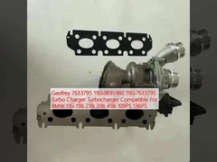 Geofrey 7633795 11659895980 11657633795 Turbo cargador Turbo cargador Compatible para BMW 116i 118i 218i 318i 418i 109PS 136PS